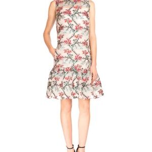 Erdem strawberry Nena dress